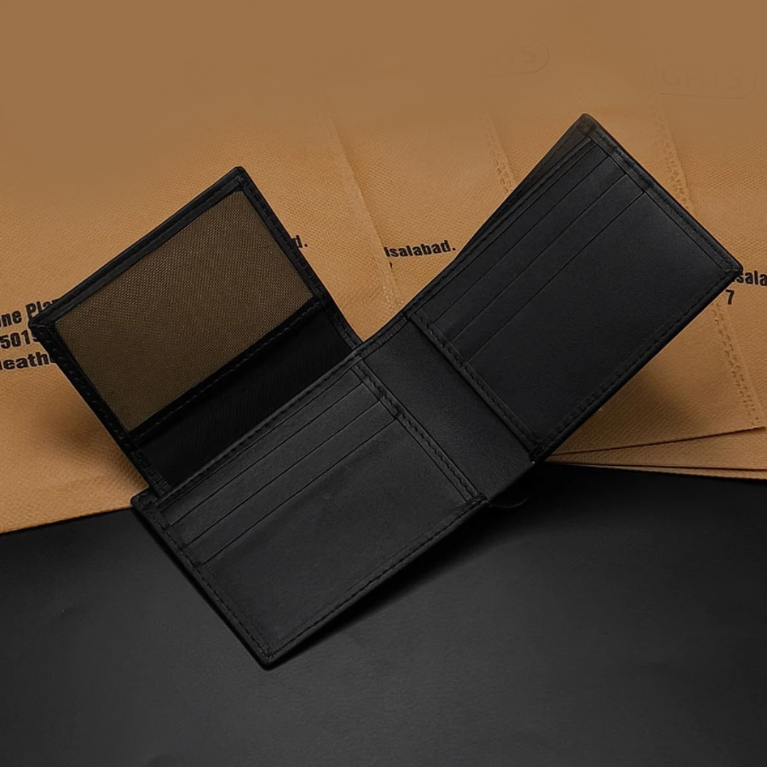 Plain Black - Double Window | W-913